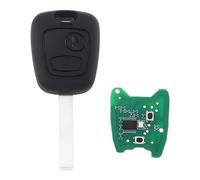 ePathChina® 433 MHz 2 Pulsanti Senza Telecomando Portachiavi con Chip e VA2 Lama per C2 (03/10/2003 - 2006) / C3 Pluriel (03/10/2003 - 2006) / per Peugeot 307
