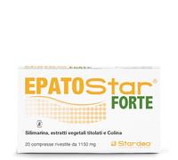 Epatostar® Forte Stardea 20 Compresse | Con Inositolo - Riequilibrante Per La Funzionalità Epatica E La Digestione - Senza Glutine - 20 Compresse
