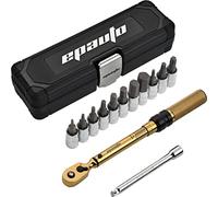 EPAuto Set di chiavi dinamometriche da 1/4 di pollice (2 a 20 Nm), kit di manutenzione della bicicletta con punta esagonale/torx, colore: oro