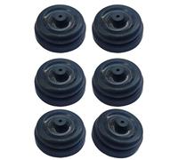 EPDM Gomma Acquari Pompe Aria Diaframma 6Piece Silicone Cup Parte di Ricambio Per Fishtank Pompe di ossigeno Accessori Pompe Ad Aria Diaframma Gomma Parte