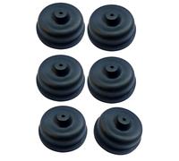 EPDM Gomma Acquari Pompe Aria Diaframma 6Piece Silicone Cup Parte di Ricambio Per Fishtank Pompe di ossigeno Accessori Pompe Ad Aria Diaframma Gomma Parte