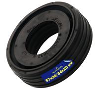 EPDM Guarnizione Pompa Lavastoviglie 67x30/34x20mm 00171598 per Bosch