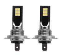 Epdpekc 2 Pezzi Lampadina Canbus per Fendinebbia Anteriore H7 12SMD LED Lampadina per Fendinebbia Conversione 1000LM 6000K Luce Bianca Lampadina Canbus Errori
