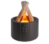 Epdpekc Diffusore di Simulata, Umidificatore per Falò, Umidificatore Ad Ultrasuoni, Nebulizzatore, Diffusore per Lampada A Olio A LED, Nero