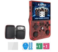Epdpekc R36PRO Console di Gioco Retrò Portatile 128 GB Schermo HD da 3,5 Pollici Lettore Video Tascabile Portatile Supporta Oltre 30 Emulatori e