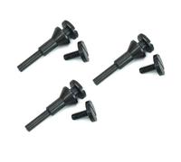 Epdpekc Supporto per Mandrino Montaggio per Disco Taglio 1/4 Pollici Foro per Albero 3/8 Pollici e 1/4 Pollici, Per Accessori per Smerigliatrici Utensile Rotante per Trapano(Confezione 3)