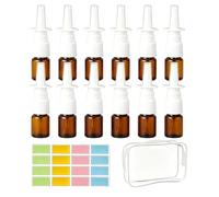 Eperlorit 12 flaconi spray nasali in plastica da 4,82 g, ambra, con