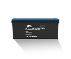 EPEVER Batteria al litio LiFePO4 25,6 V 150 Ah con BMS e app integrate, auto-riscaldamento inferiore a 0 °C, celle LiFePO4 adatta per camper, barche, campeggio, roulotte, accumulo di energia