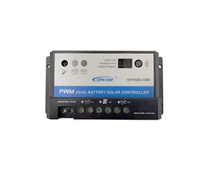 EPEVER® EPIPDB-Com 20A PWM regolatore di carica per 2 diverse batterie 12/24 V Duo