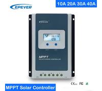 EPever MPPT 40A 30A 20A 10A Regolatore di carica solare 12V 24V Regolatore automatico del pannello solare Caricabatteria solare Tracer3210AN 4210AN