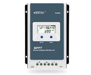 EPEVER MPPT Solar Charge Controller Tracer AN Serie 10A / 20A / 30A / 40A con 12V / 24V DC Identificazione Automatica della Tensione di Sistema (10 A)
