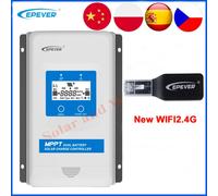 Epever Nuovo 30A 20A 10A Doppia Batteria MPPT Regolatore Solare DuoRacer Regolatore Batteria 12V/24V con RS485 DR3210N DR2210N DR1206N
