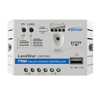 EPEVER® PWM - Regolatore di carica 5 A 12 V, con porta USB, LS0512 EU