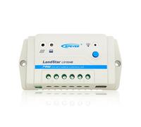 EPEVER Regolatore di carica solare 10A 12V/24V Lavoro Auto Pannelli Solari PWM Regolatore Misura per Sigillato, Gel, Batteria Inondata (LS1024B)