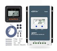 EPEVR MPPT Solar Charge Controller Tracer A Serie 10A/20A/30A/40A con 12V/24V DC