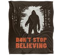 Ephemera Don't Stop Believing Vellutato Bigfoot Supermorbido Coperta (TV24371)