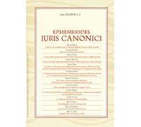 Ephemerides Iuris canonici (2018). Vol. 2
