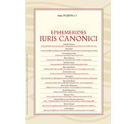 Ephemerides Iuris canonici (2019). Vol. 1 - AA.VV.