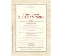 Ephemerides Iuris canonici (2023). Vol. 2 - AA.VV.