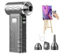 ephenria Soffiatore per Acrilica 3 Ugelli Intercambiabili | 3 ugelli intercambiabili di forme diverse offrono precisione per la fluid art, dalle colate olandesi a effetti su tela.