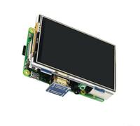 EpheyFIF 3.5 pollice Touch Screen, Per Raspberry Pi 4 Modello B Touch Screen 3.5 pollice Display LCD Monitor Retroilluminazione