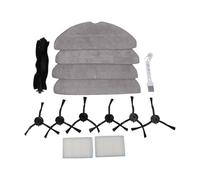 EpheyFIF Filtro Lato Principale Spazzola Mop Panno Kit Per Vyzzle D10 Per Laresar Per L10 Per ILIFE V20 Per Lydsto R1D Bordo Robot Aspirapolvere