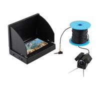 EpheyFIF Pesce portatile Finder Acqua Palmare IP68 4.3 Pollice LCD Fish Finder Subacquea 220 ° Pesca Camera Con NightVision