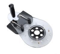 EpheyFIF Piastra di base per router offset con guida reversibile per instradamento dei bordi, preforata per router popolari, include perno di centraggio e inserto boccola guida, acrilico 300 x 177 mm