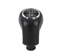 EpheyFIF Pomello del cambio in pelle nera per Opel per Vauxhall Zafira B 5/6 velocità, si adatta perfettamente ai modelli 2005 2014 (5 velocità)