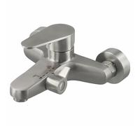 EpheyFIF Rubinetti per vasca da bagno Rubinetto per doccia a muro Rubinetto per acqua calda fredda doppio rubinetto miscelatore per bagno Splitter bagno triplo rubinetto