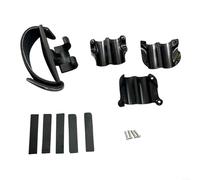 EpheyFIF Set di protezione per trombone, regolabile, confortevole, strumento per migliorare l'equilibrio, accessorio per la cura degli strumenti amatoriali professionisti, nero