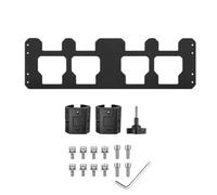 EpheyFIF Staffa anteriore di alluminio per le cassette degli attrezzi di Packout facile vite sull'installazione