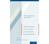 Ephrem Fernandez Treatments for Anger in Specific Populations (Tascabile)