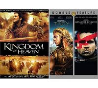 Epic Ancient Battle Action 3-Movie Set - Troy & Alexander Revisited (The Final Cut) & Kingdom of Heaven (2 Disc Set) DVD
