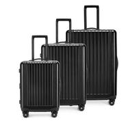 Epic Atlas 4 ruote Set di valigie 3 pezzi nero