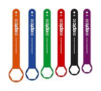 epic Chiave a bussola con tappo superiore a forcella, adatta per forcelle ammortizzate Fox & RockShox, con vestibilità precisa, chiave piatta in alluminio a 6 punti per la rimozione del tappo