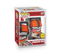 Epic Collectibles Anime: Chainsaw Man - Bloody Chainsaw Man (Chase Variant) Figure Bundle con compatibile Funko Pop Box Protector