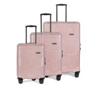Epic Crate Reflex Set di valigie a 4 ruote 3 pz. rosa