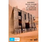 Epic DVD Collection One: Barabbas / Major Dundee / Waterloo / Julius Caesar / The Duellists