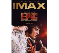 EPiC Elvis Presley In Concert Locandina Cinema 2026 IMAX Bianco A3 A4