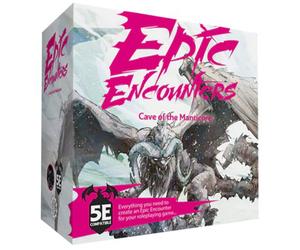 Epic Encounters Cave of the Manticore Highly Collectable RPG Miniature Set