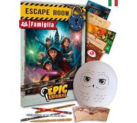 EPIC ENIGMAS | Escape Room Gioco da Tavolo Bambini | 5 a 12 Anni | Gioco Harry Mago | Gioco investigativo | Caccia al Tesoro | Italiano | 1-5 Giocatori
