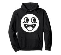 Epic Face Vampire Y2K Emo Goth Felpa con Cappuccio