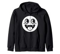 Epic Face Vampire Y2K Emo Goth Felpa con Cappuccio