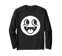 Epic Face Vampire Y2K Emo Goth Maglia a Manica