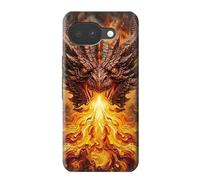 Epic Fire Dragon Fantasy Illustration Case Cover Custodia per Google Pixel 10a