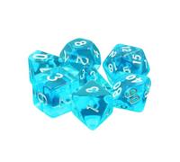 Epic Forge HDT-02 - Set di 7 dadi in scatola - Gemme Azur