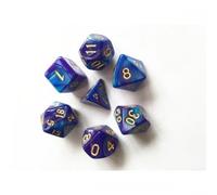 Epic Forge - Set di 7 dadi - Blu scuro e Viola Fusion
