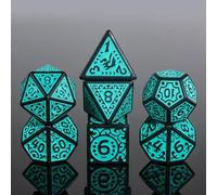 Epic Forge -Set di 7 dadi con scatola - Magic Flame Teal