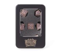 Epic Forge Set di 7 dadi in metallo, 16 mm, colore: bronzo
